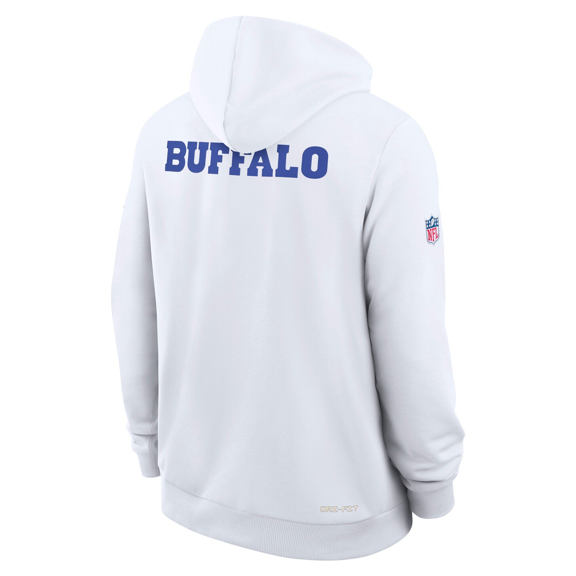 Buffalo Bills 2025 Rivalries Nike Sideline NFL Hoodie Weiß