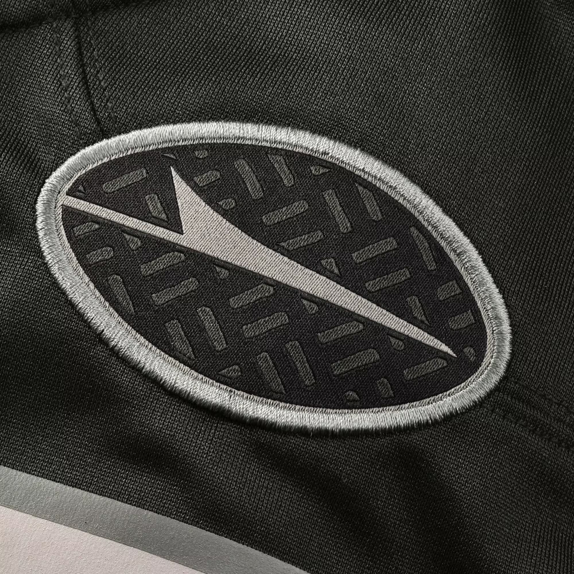 Garrett Wilson #5 New York Jets 2025 Nike Rivalries Game NFL Trikot Gotham Schwarz