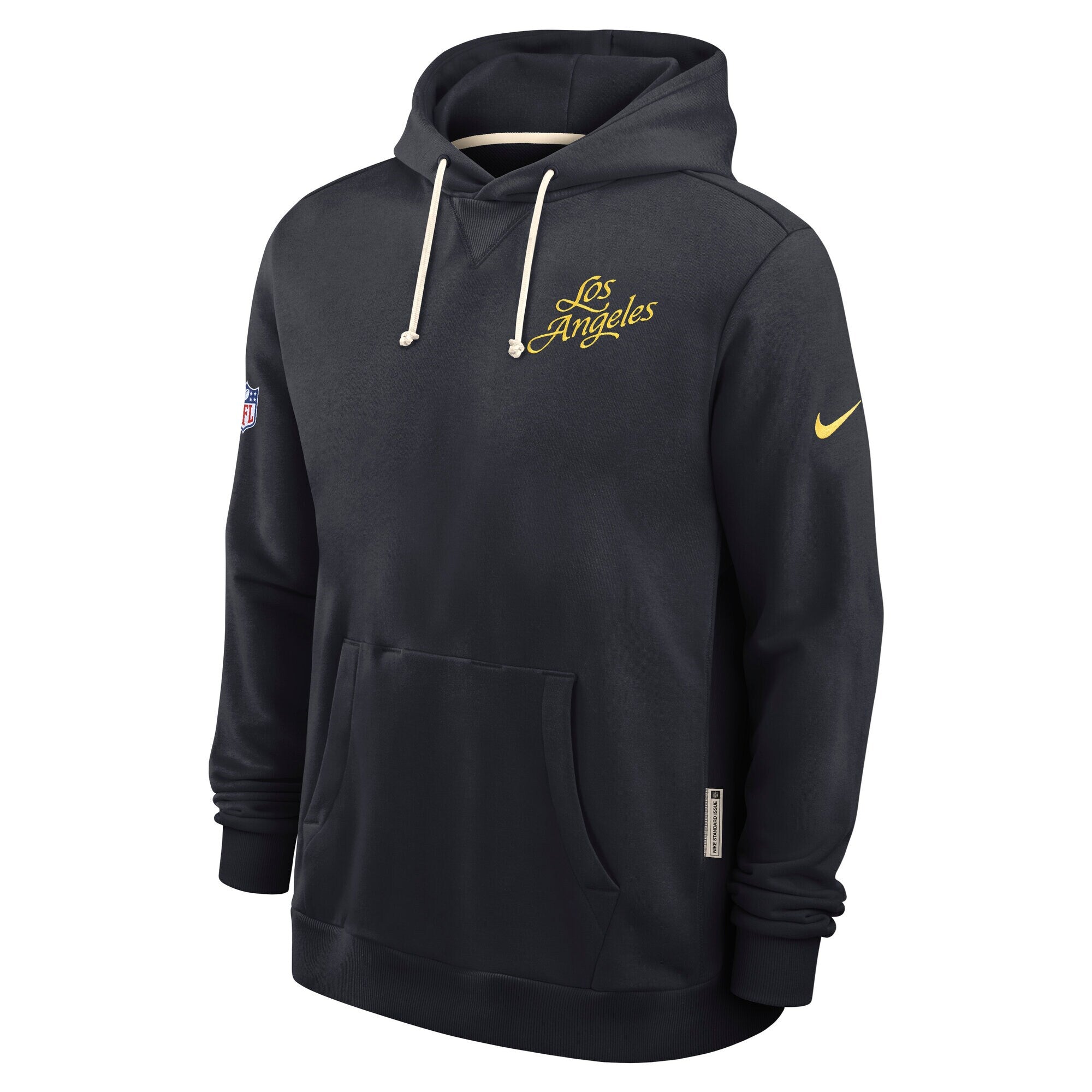 Los Angeles Rams 2025 Rivalries Nike Sideline NFL Hoodie Schwarz