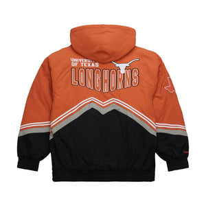 Texas Longhorns NCAA Mitchell & Ness Throw It Back Retro Winter Jacke Orange - STADIUMDREAMS