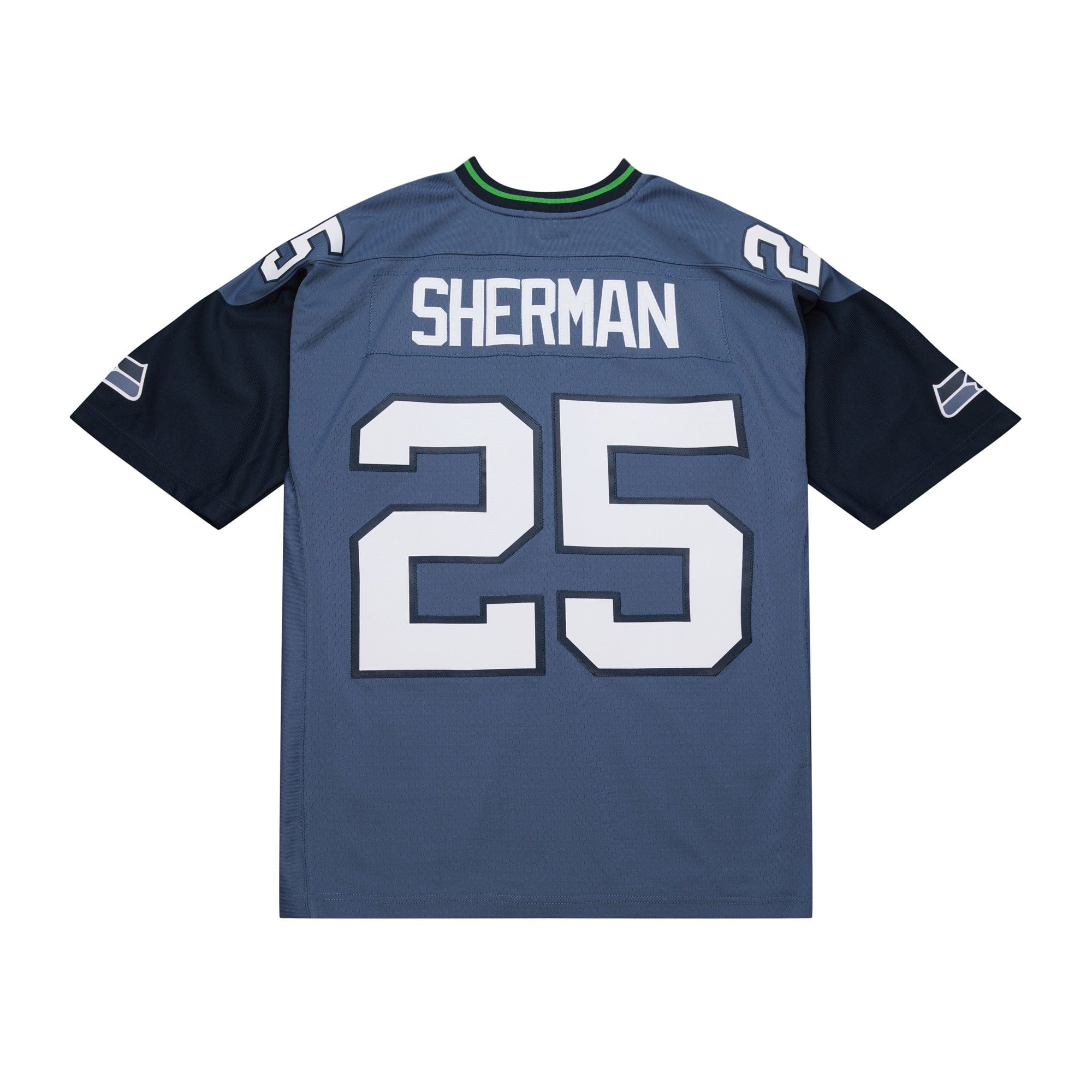 Richard Sherman #25 Seattle Seahawks Mitchell & Ness NFL Trikot 2011 Blau - STADIUMDREAMS