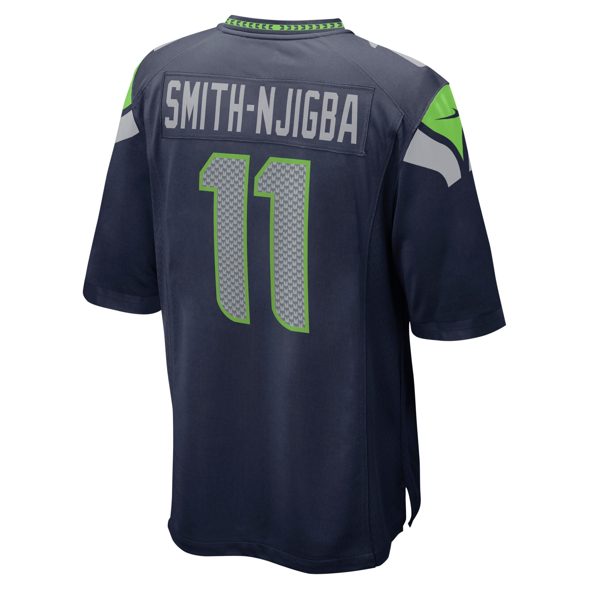 Jaxon Smith-Njigba #11 Seattle Seahawks Nike Game NFL Football Trikot Blau