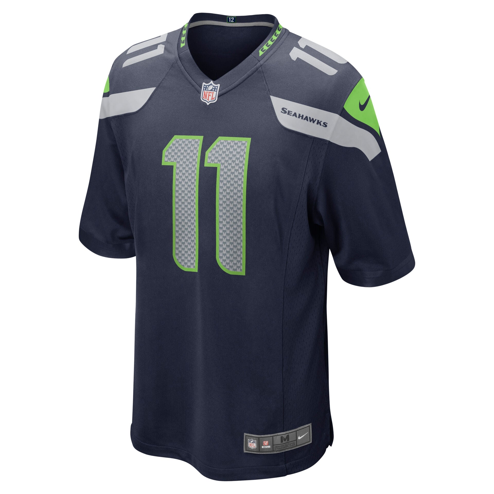 Jaxon Smith-Njigba #11 Seattle Seahawks Nike Game NFL Football Trikot Blau