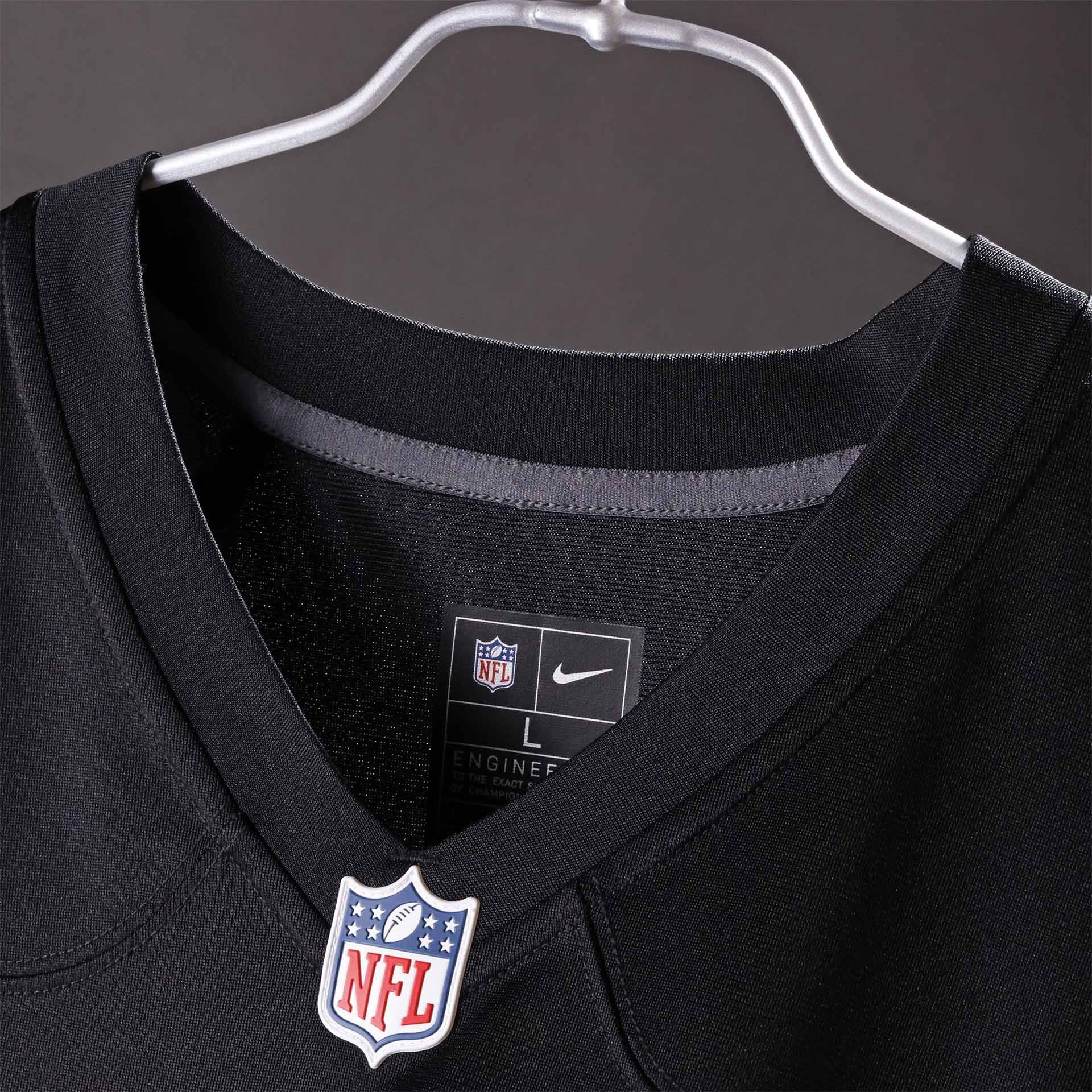 Jayden Daniels #5 Washington Commanders 2026 Alternate Nike NFL Trikot Schwarz