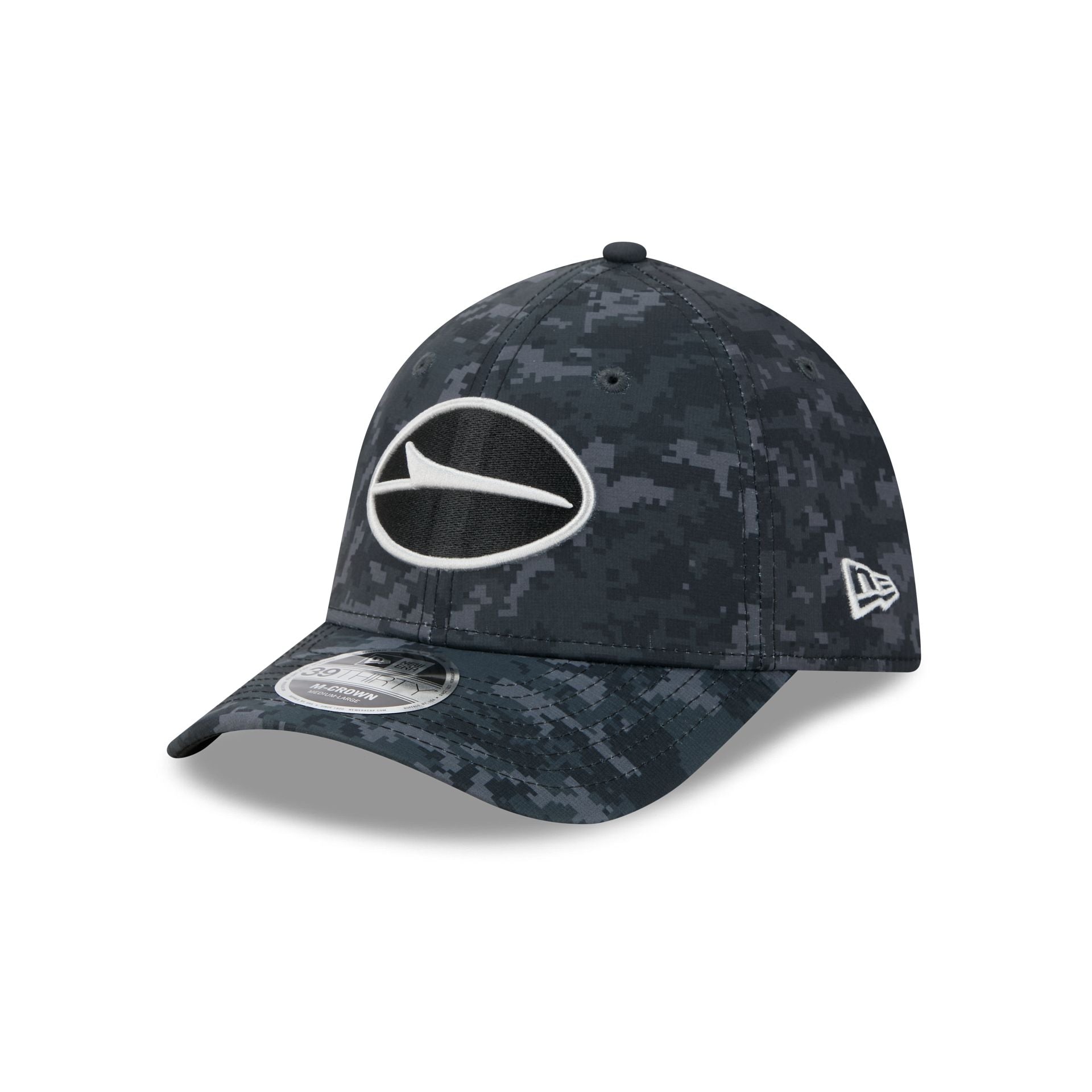 New York Jets New Era 2026 NFL Salute to Service 39THIRTY Flex Fit Cap Camouflage Schwarz