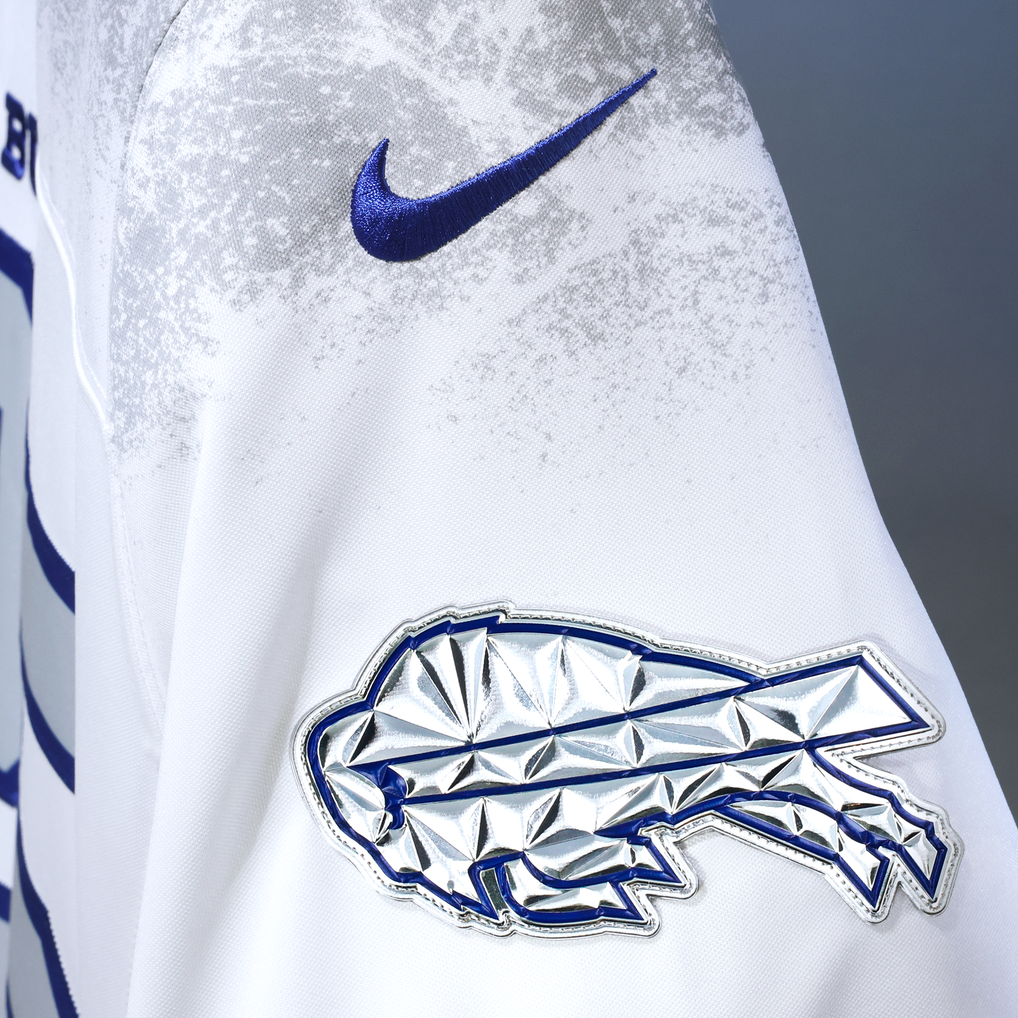 Josh Allen #17 Buffalo Bills Nike Rivalries Stitched Limited NFL Trikot Weiß