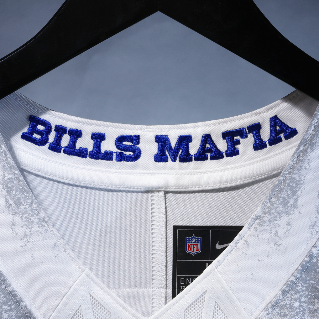 Josh Allen #17 Buffalo Bills Nike Rivalries Stitched Limited NFL Trikot Weiß
