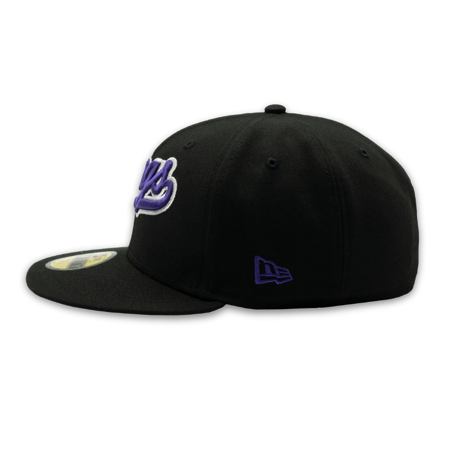 Sacramento Kings New Era NBA Side Patch 59FIFTY Cap Schwarz - SD Exclusive