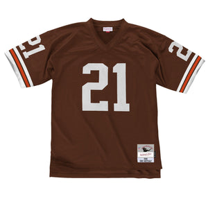 Cleveland Browns Eric Metcalf Mitchell & Ness 1989 NFL Trikot Braun - STADIUMDREAMS