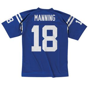 Peyton Manning #18 Indianapolis Colts Mitchell & Ness NFL Legacy Trikot 1998 Blau - STADIUMDREAMS