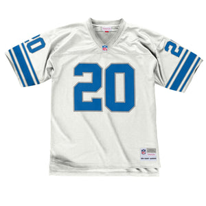 Barry Sanders #20 Detroit Lions Mitchell & Ness NFL Legacy Trikot 1996 Weiß - STADIUMDREAMS