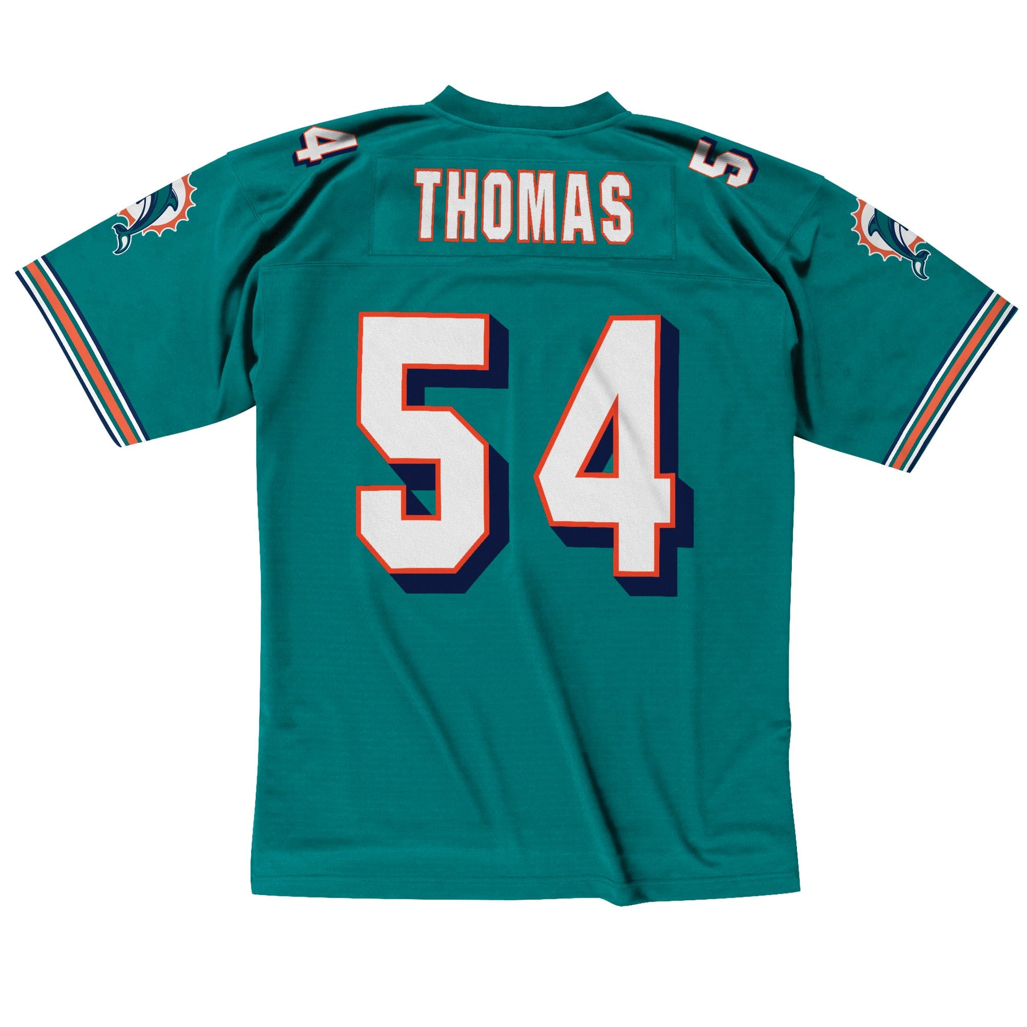 Miami Dolphins Zach Thomas Mitchell & Ness 2006 NFL Trikot Türkis - STADIUMDREAMS