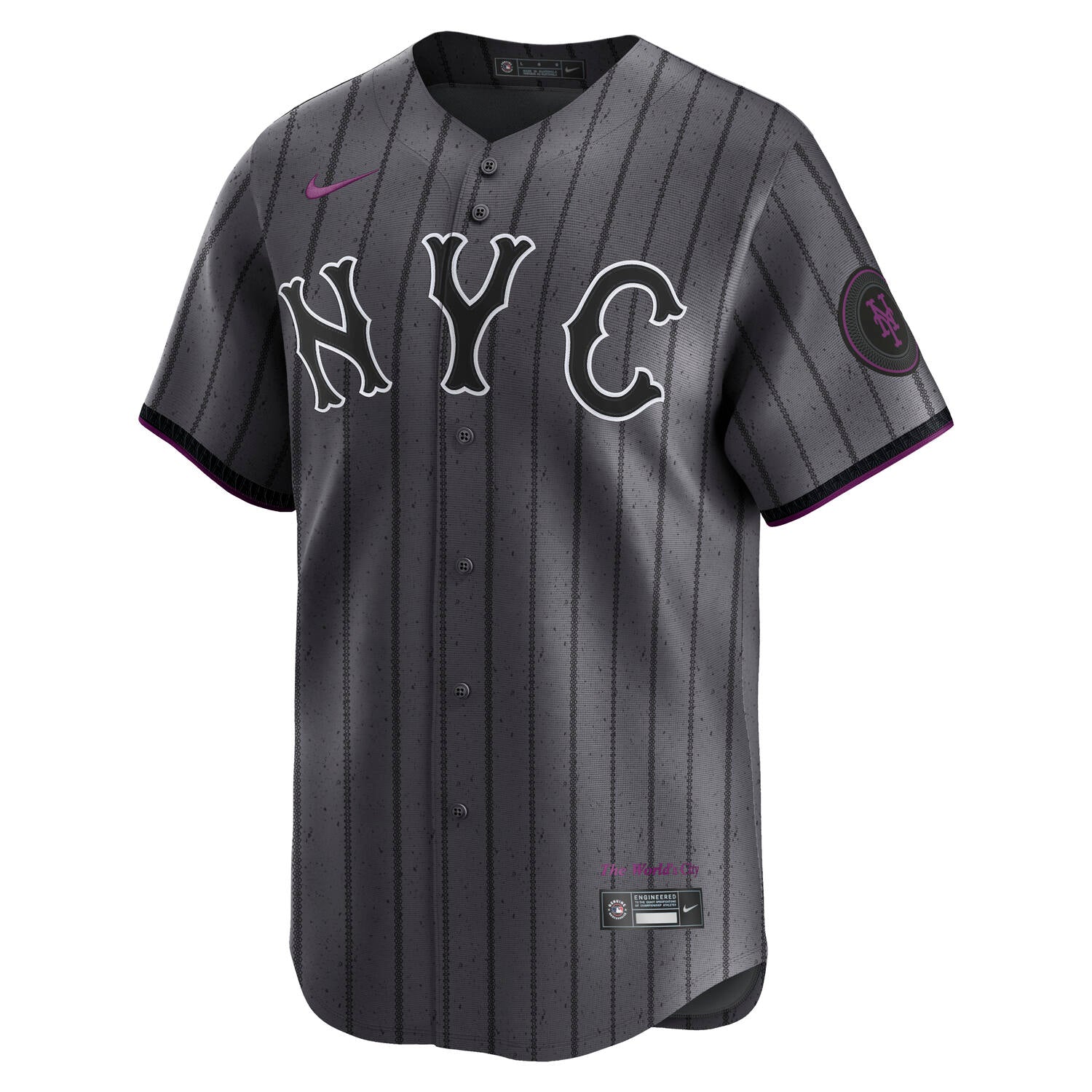 New York Mets Nike City Connect Limited MLB Jersey Gray