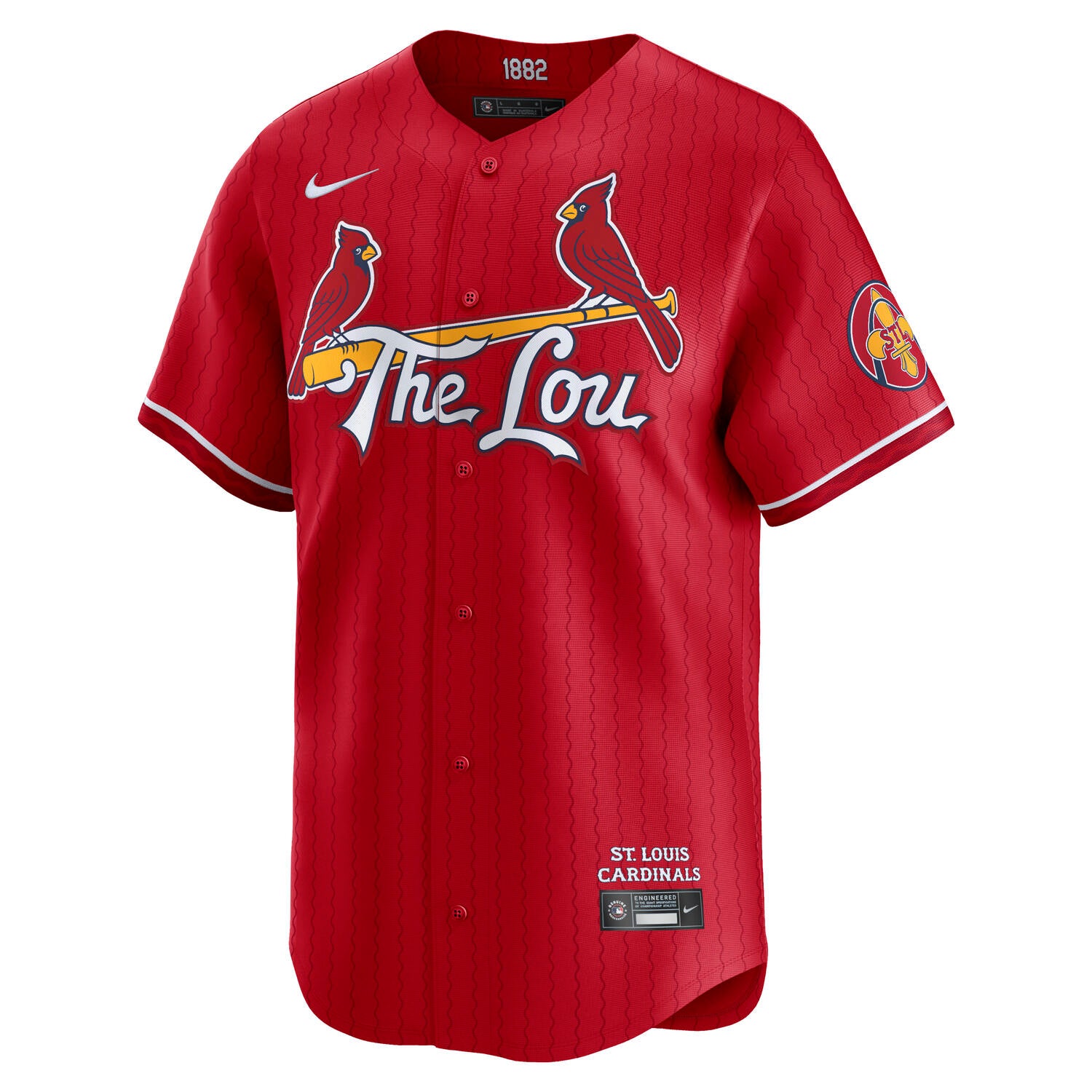 St. Louis Cardinals Nike City Connect Limited MLB Jersey Red