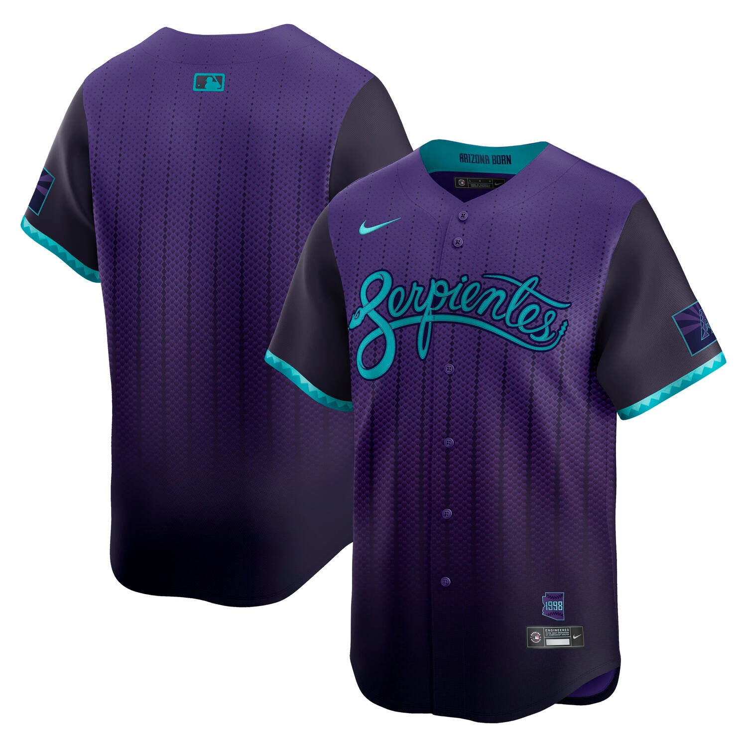 Arizona Diamondbacks Nike City Connect Limited MLB Jersey Purple