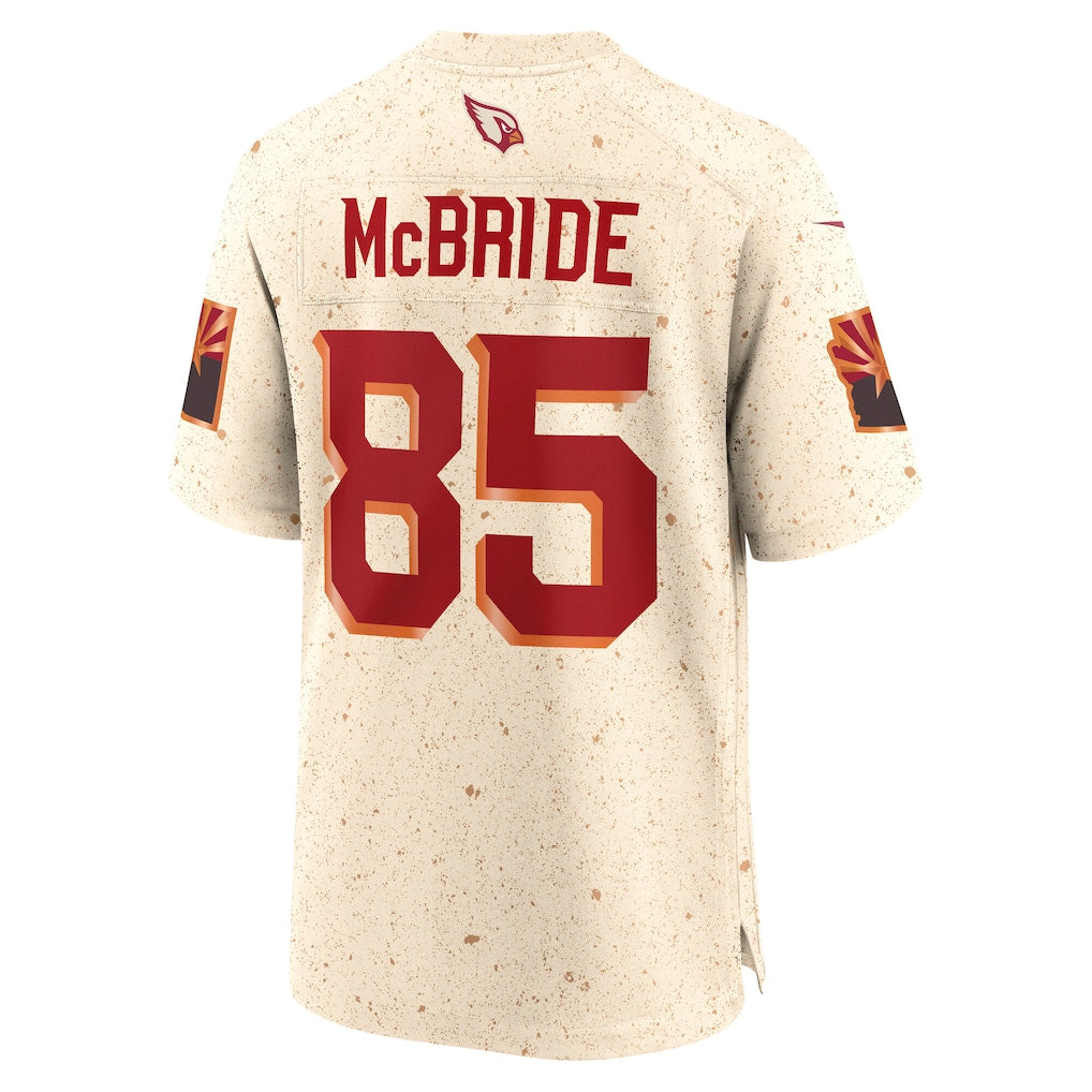 Trey McBride #85 Arizona Cardinals Nike Rivalries Game NFL Trikot Beige