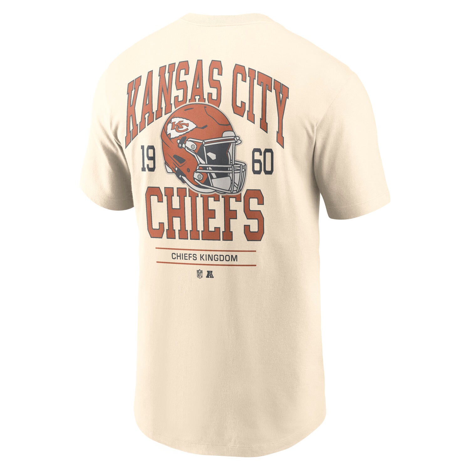 Kansas City Chiefs Nike Freestyle Backprint NFL T-Shirt Cream Beige