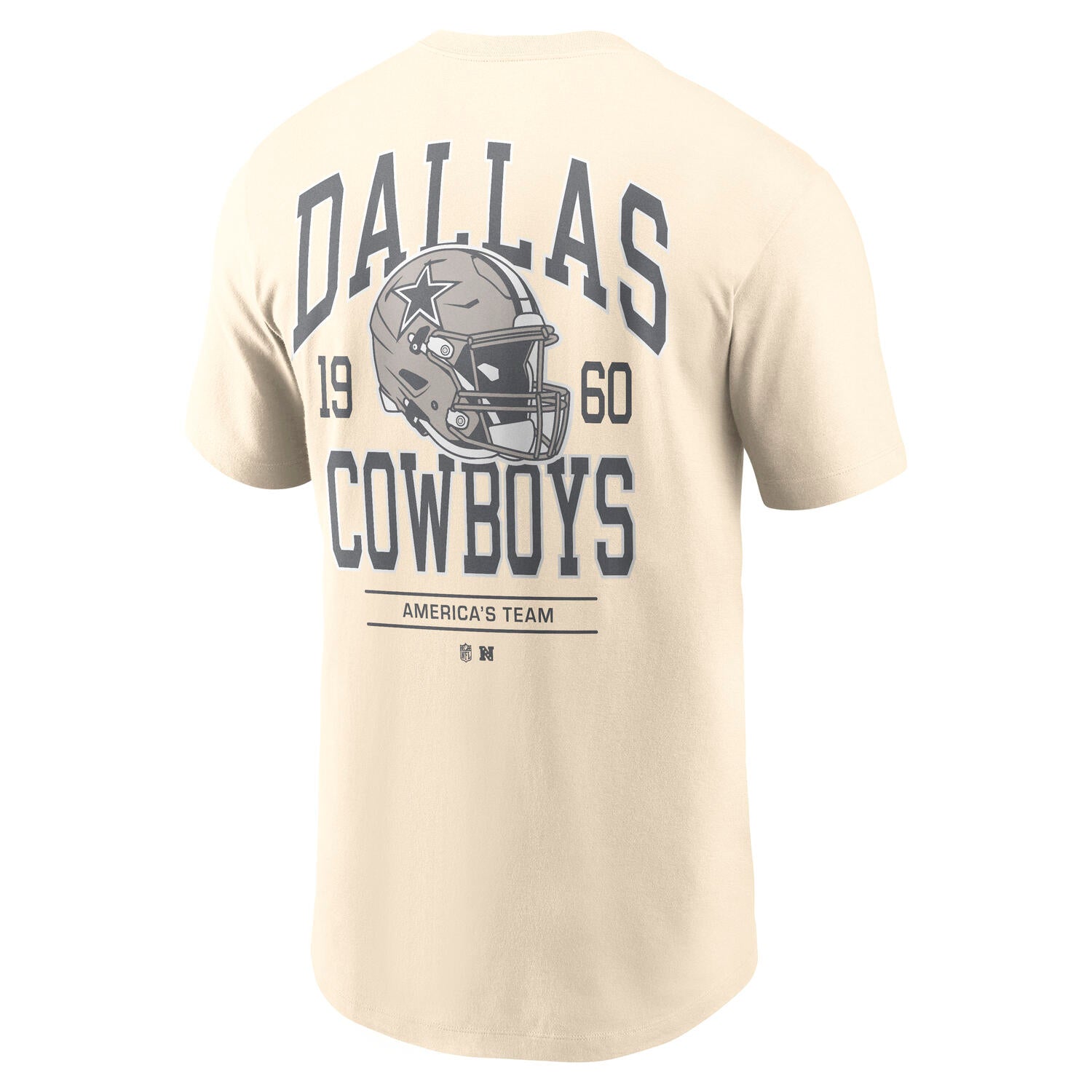 Dallas Cowboys Nike Freestyle Backprint NFL T-Shirt Cream Beige