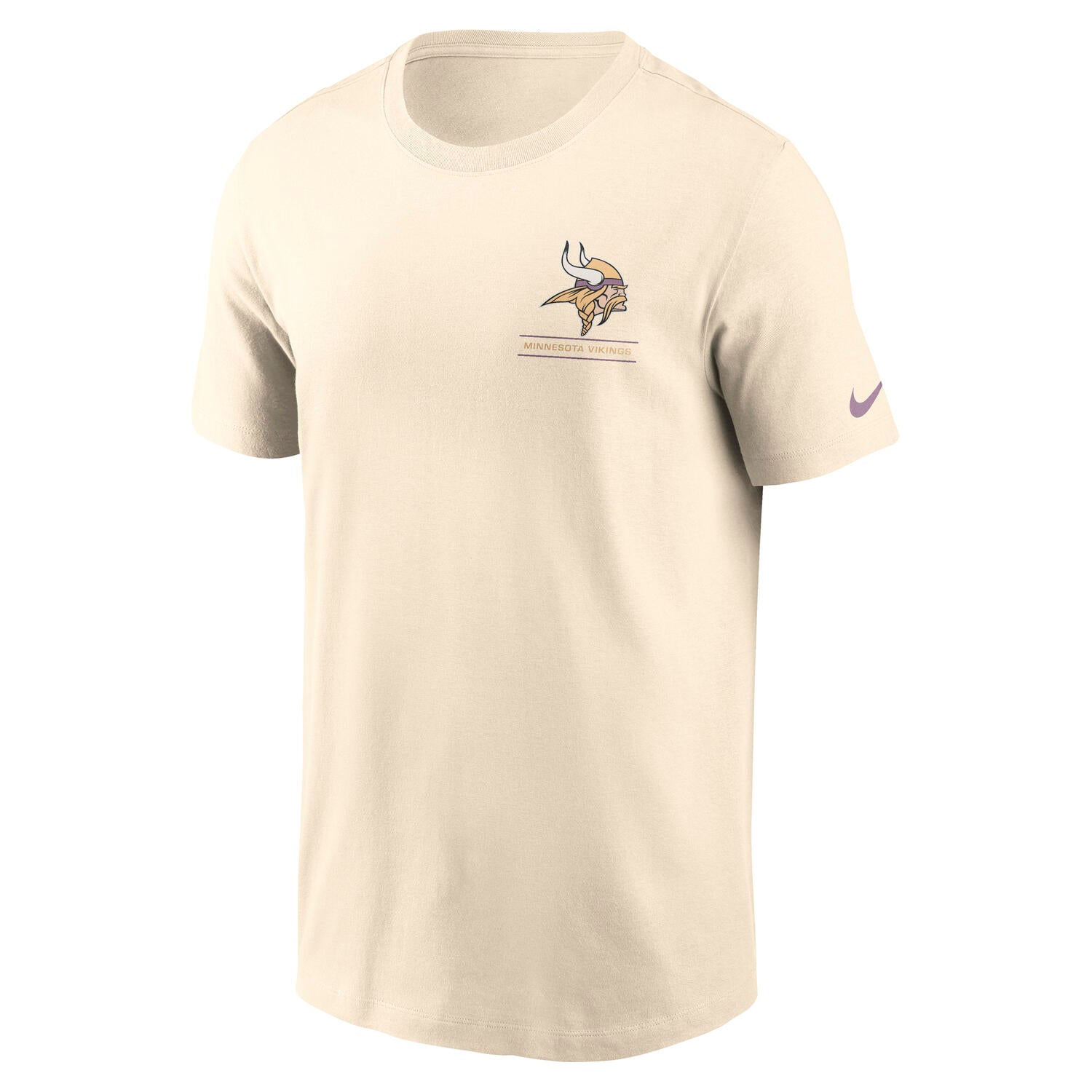 Minnesota Vikings Nike Freestyle Backprint NFL T-Shirt Cream Beige