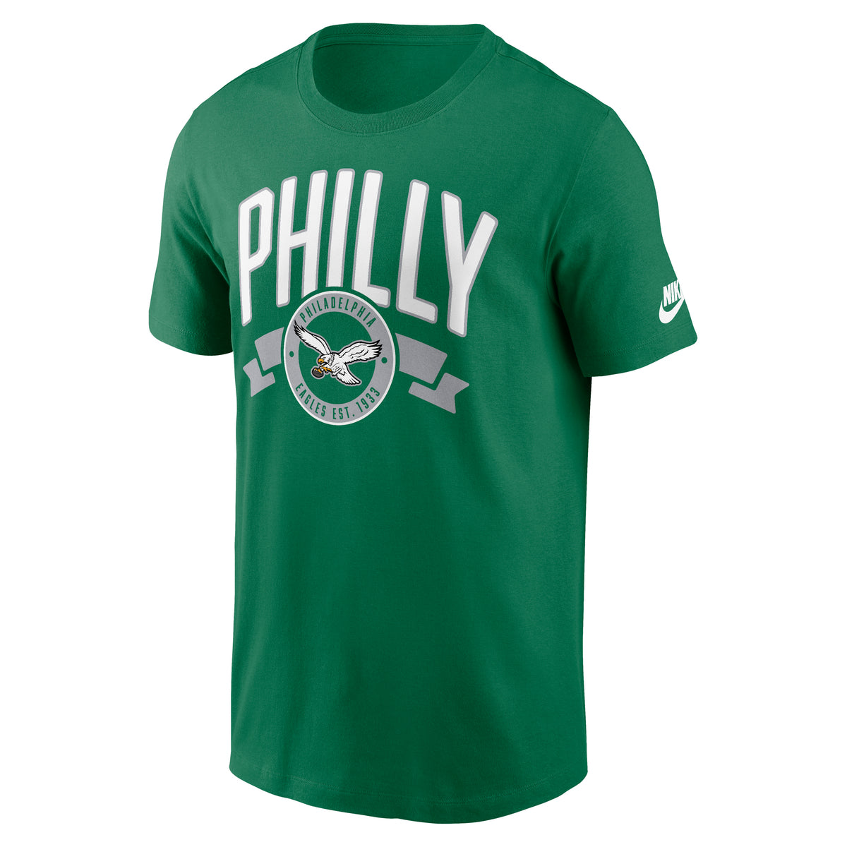 Philadelphia Eagles Nike Rewind Backprint Hit NFL T-Shirt Grün