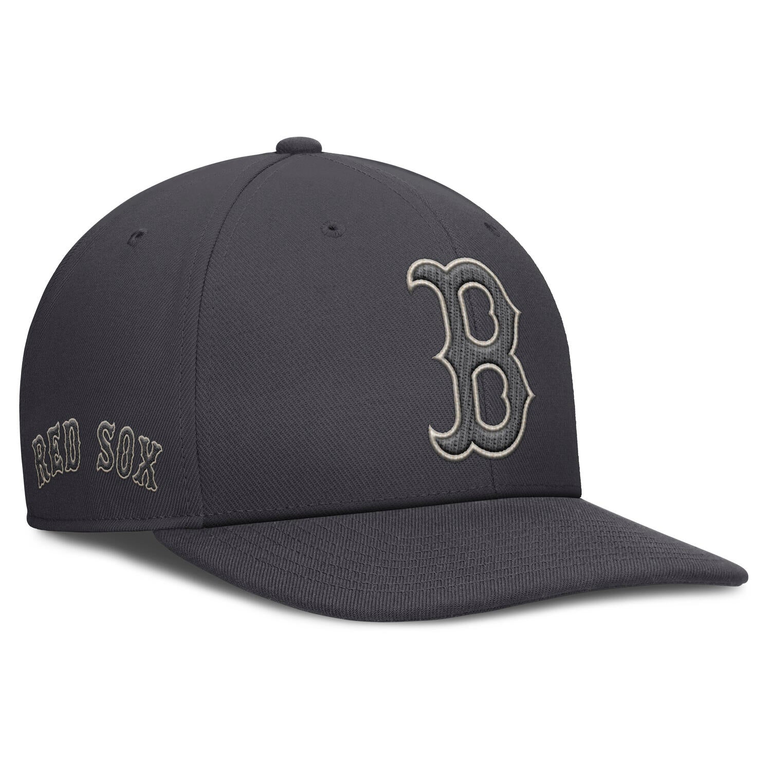 Boston Red Sox Statement Collection Nike Dri-Fit Pro Structured Square Bill MLB Cap Grau - STADIUMDREAMS