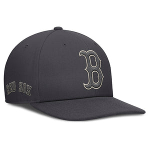Boston Red Sox Statement Collection Nike Dri-Fit Pro Structured Square Bill MLB Cap Grau - STADIUMDREAMS