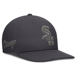 Chicago White Sox Statement Collection Nike Dri-Fit Pro Structured Square Bill MLB Cap Grau - STADIUMDREAMS