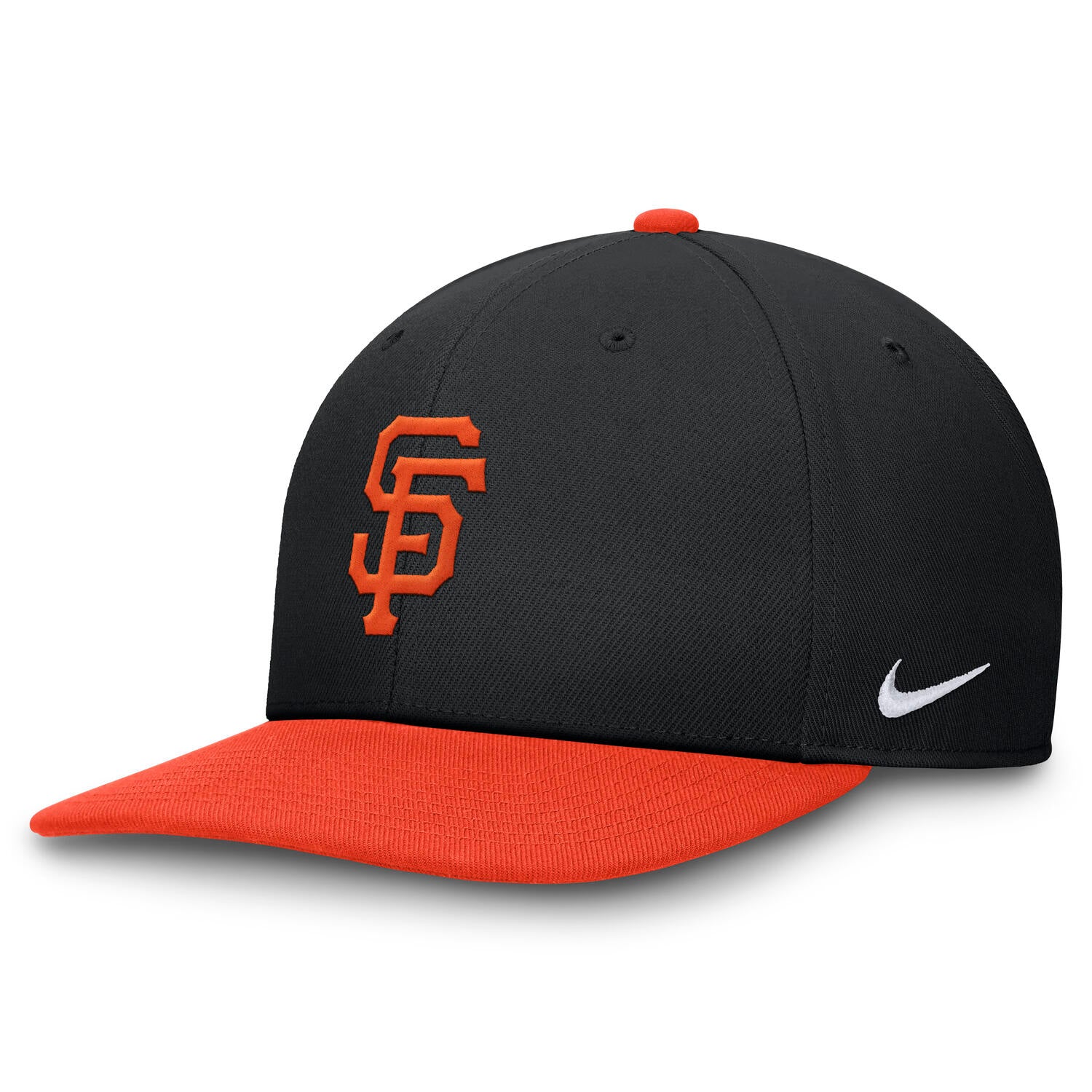 San Francisco Giants Nike Dri-Fit Pro Structured Square Bill MLB Cap Schwarz - STADIUMDREAMS