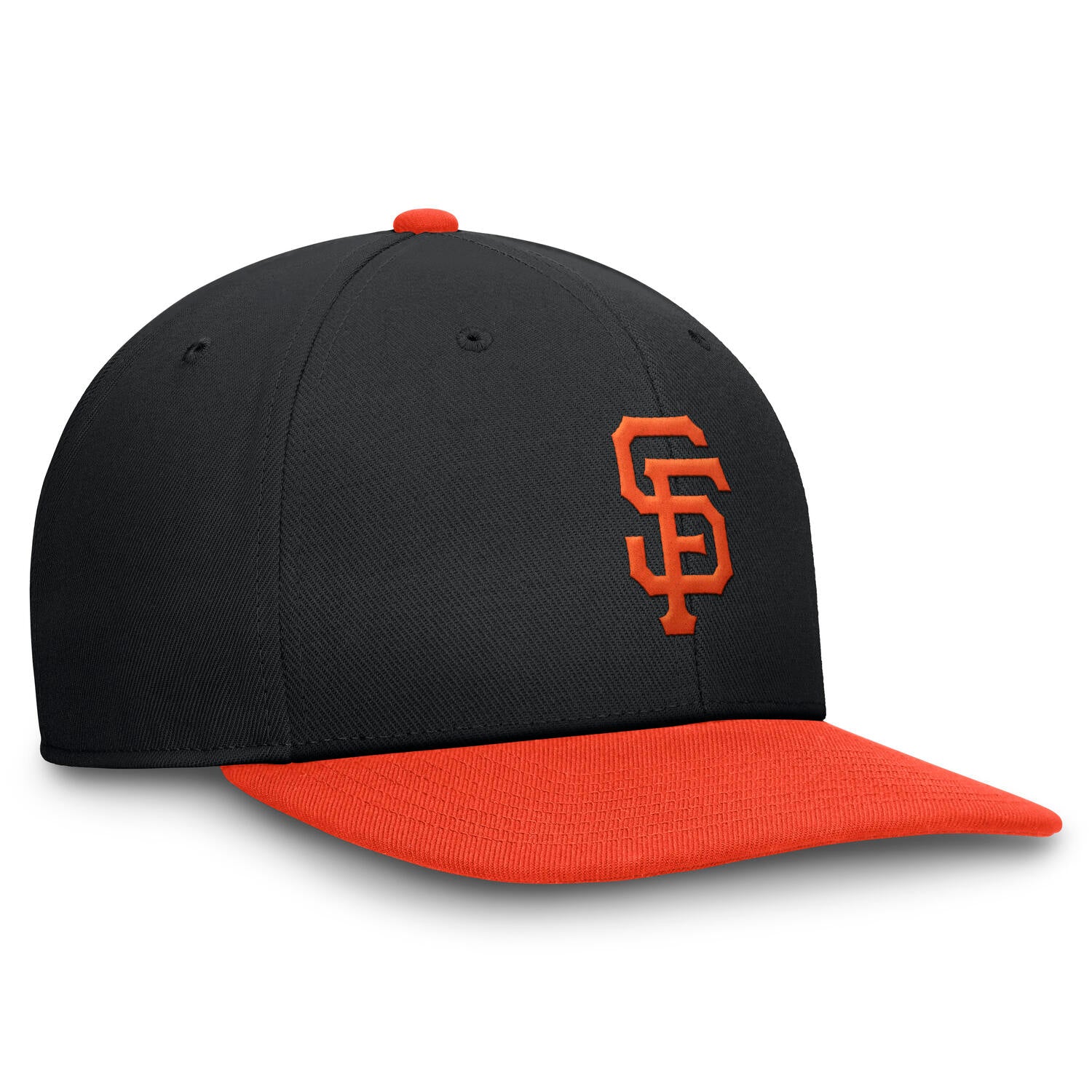 San Francisco Giants Nike Dri-Fit Pro Structured Square Bill MLB Cap Schwarz - STADIUMDREAMS