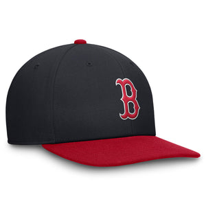 Boston Red Sox Nike Dri-Fit Pro Structured Square Bill MLB Cap Navy Blau - STADIUMDREAMS