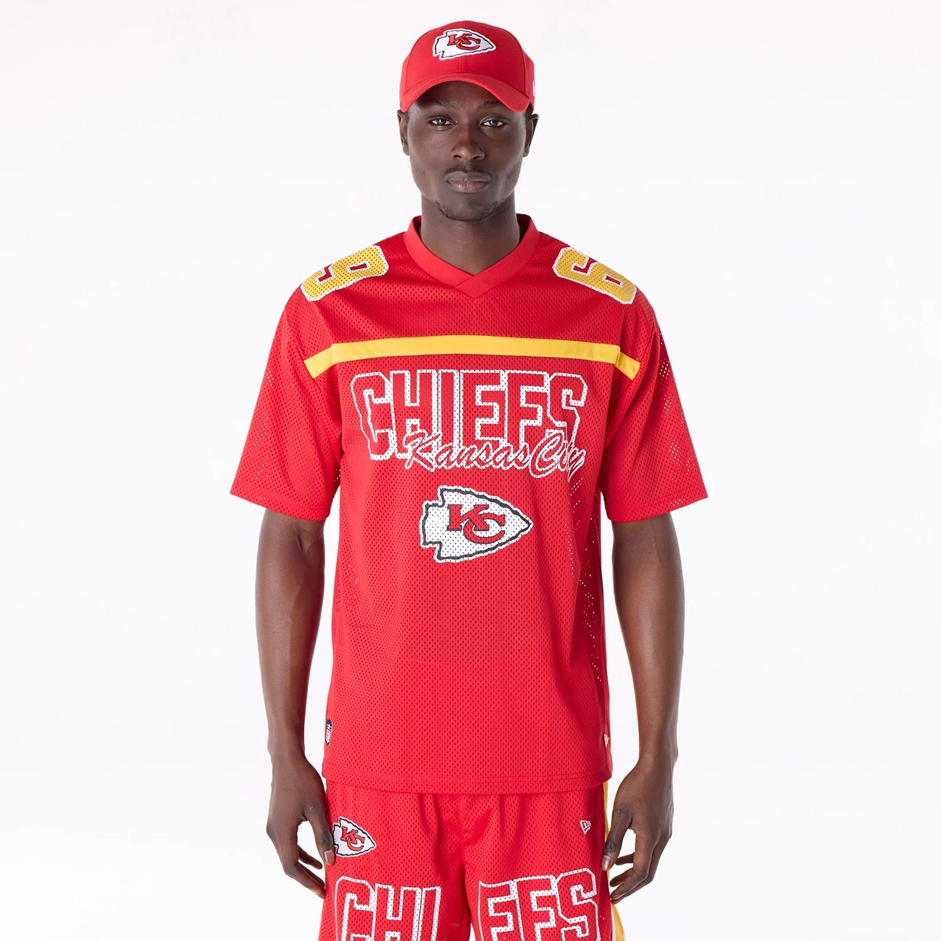 Kansas City Chiefs New Era Mesh NFL Trikot Rot - STADIUMDREAMS