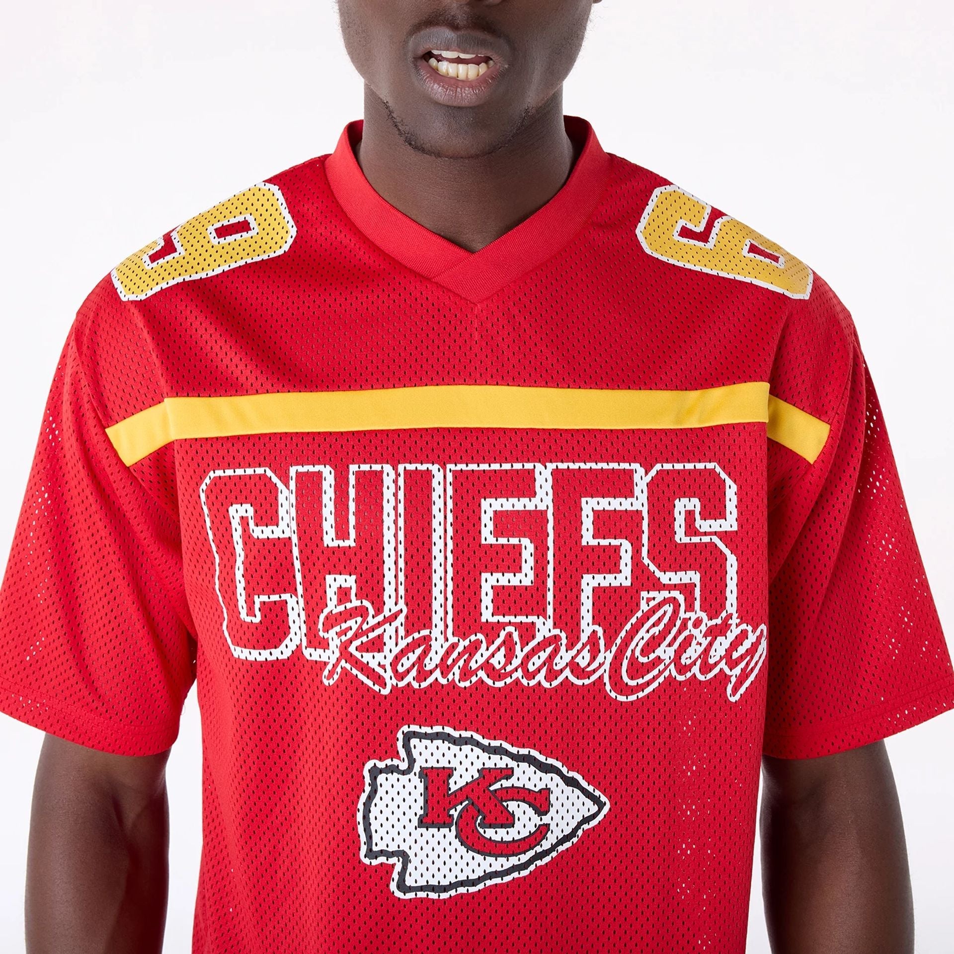 Kansas City Chiefs New Era Mesh NFL Trikot Rot - STADIUMDREAMS