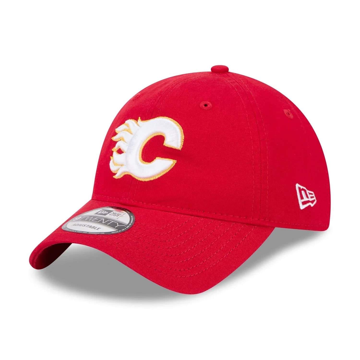 Calgary Flames New Era 9FORTY Adjustable Snapback NHL Cap Rot