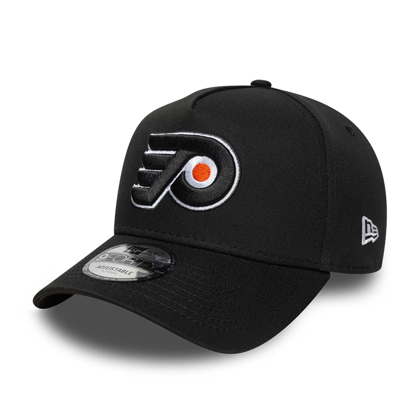 Philadelphia Flyers New Era 9FORTY A-Frame Trucker NHL Cap Schwarz