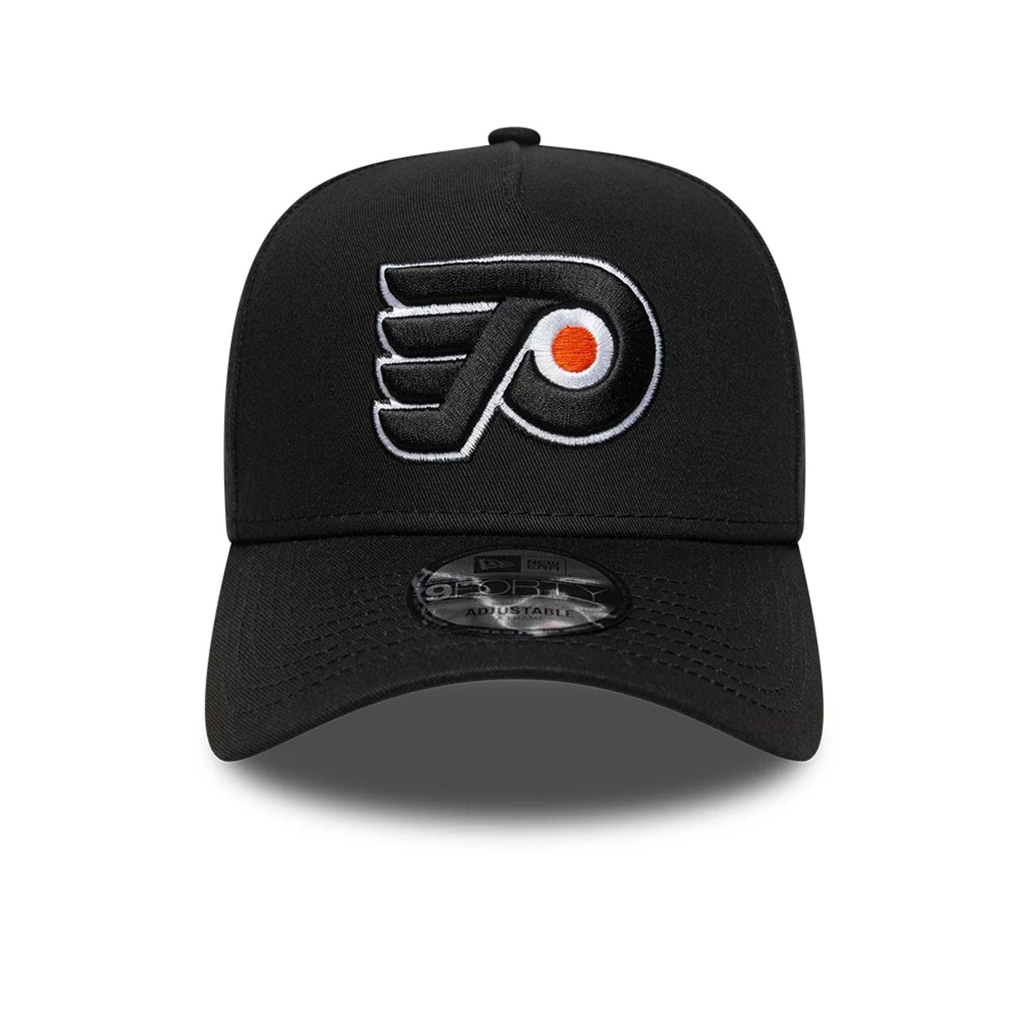 Philadelphia Flyers New Era 9FORTY A-Frame Trucker NHL Cap Schwarz
