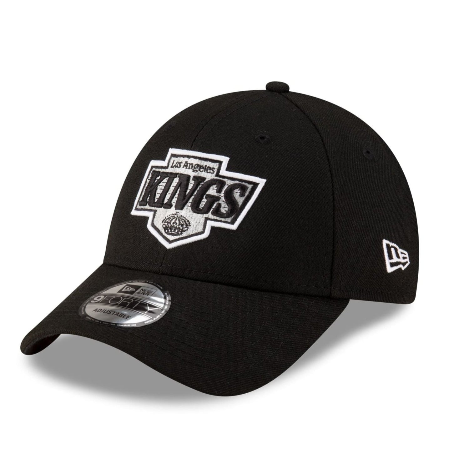 Los Angeles Kings New Era 9FORTY Adjustable Snapback NHL Cap Black