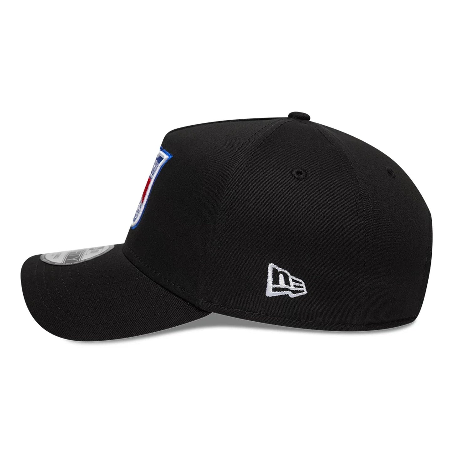 New York Rangers New Era 9FORTY A-Frame Trucker NHL Cap Black