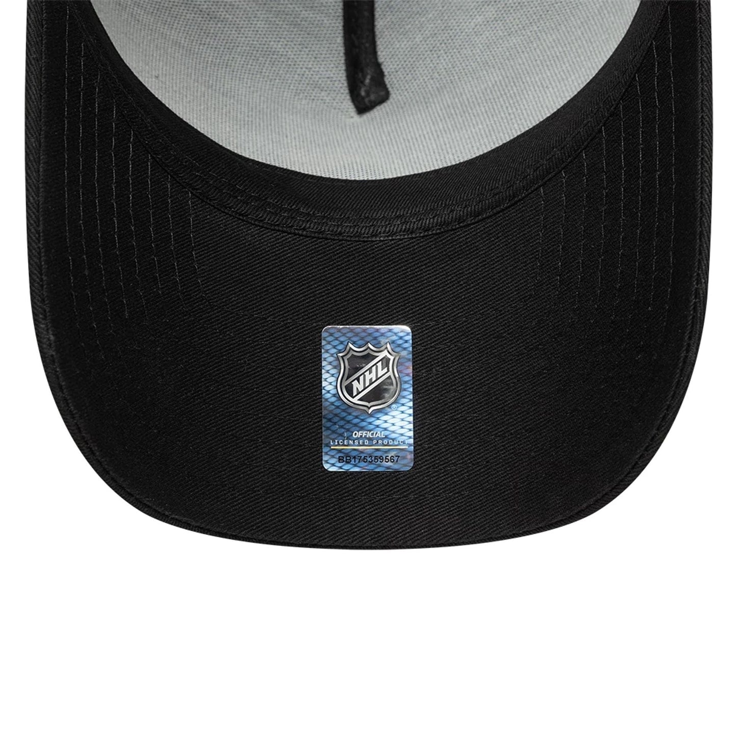 New York Rangers New Era 9FORTY A-Frame Trucker NHL Cap Black