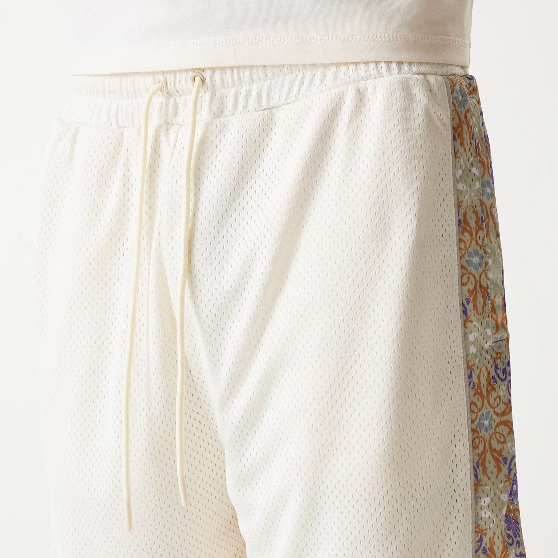 Seattle Mariners New Era Infill Mesh MLB Shorts Beige