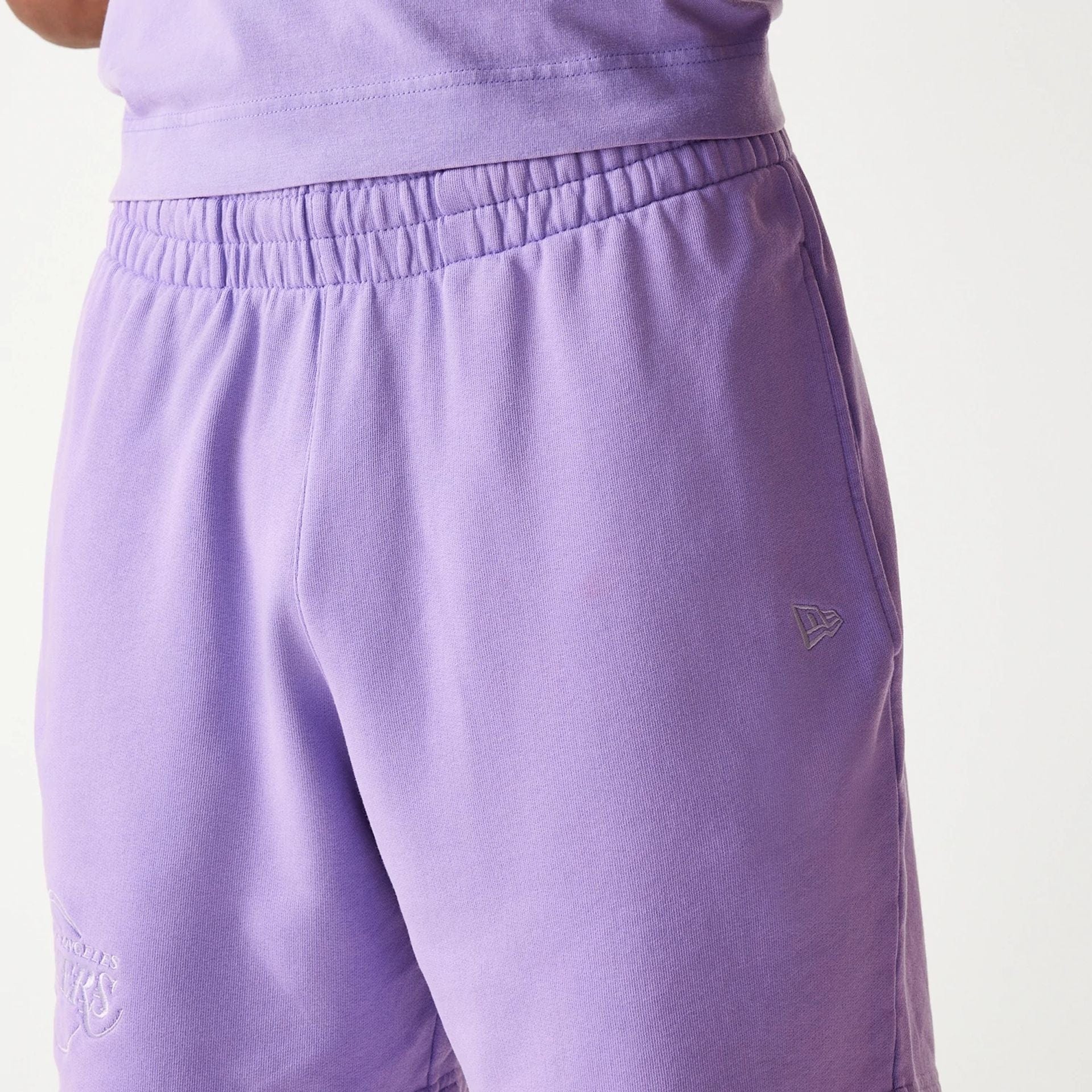 Los Angeles Lakers New Era Washed Style NBA Shorts Lila