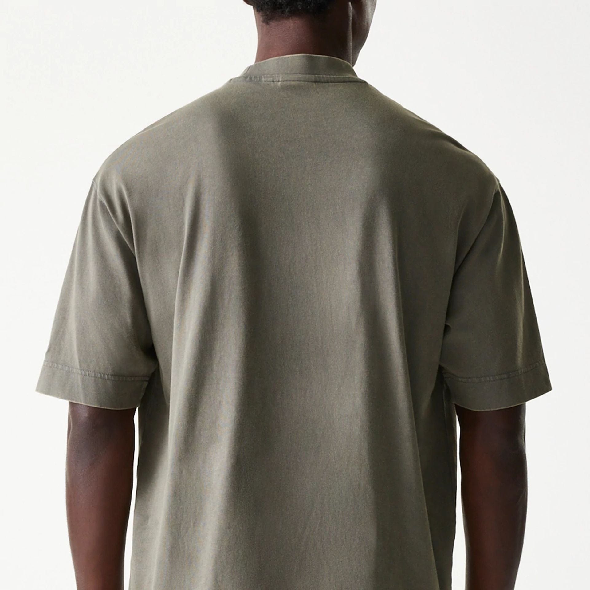 Los Angeles Lakers New Era Washed Style Oversized Box T-Shirt Grau