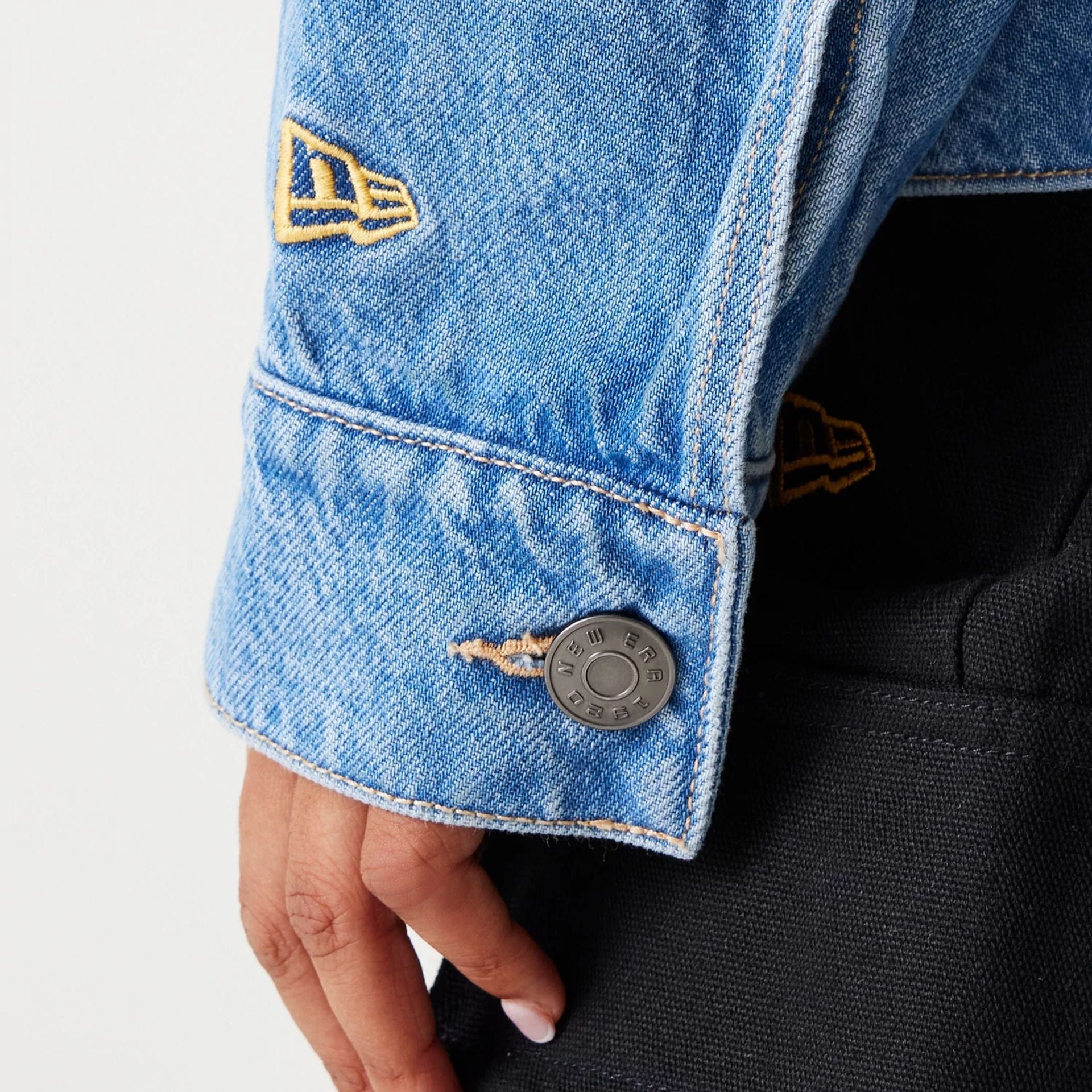 Kansas City Chiefs New Era Vintage NFL Jeansjacke Blau