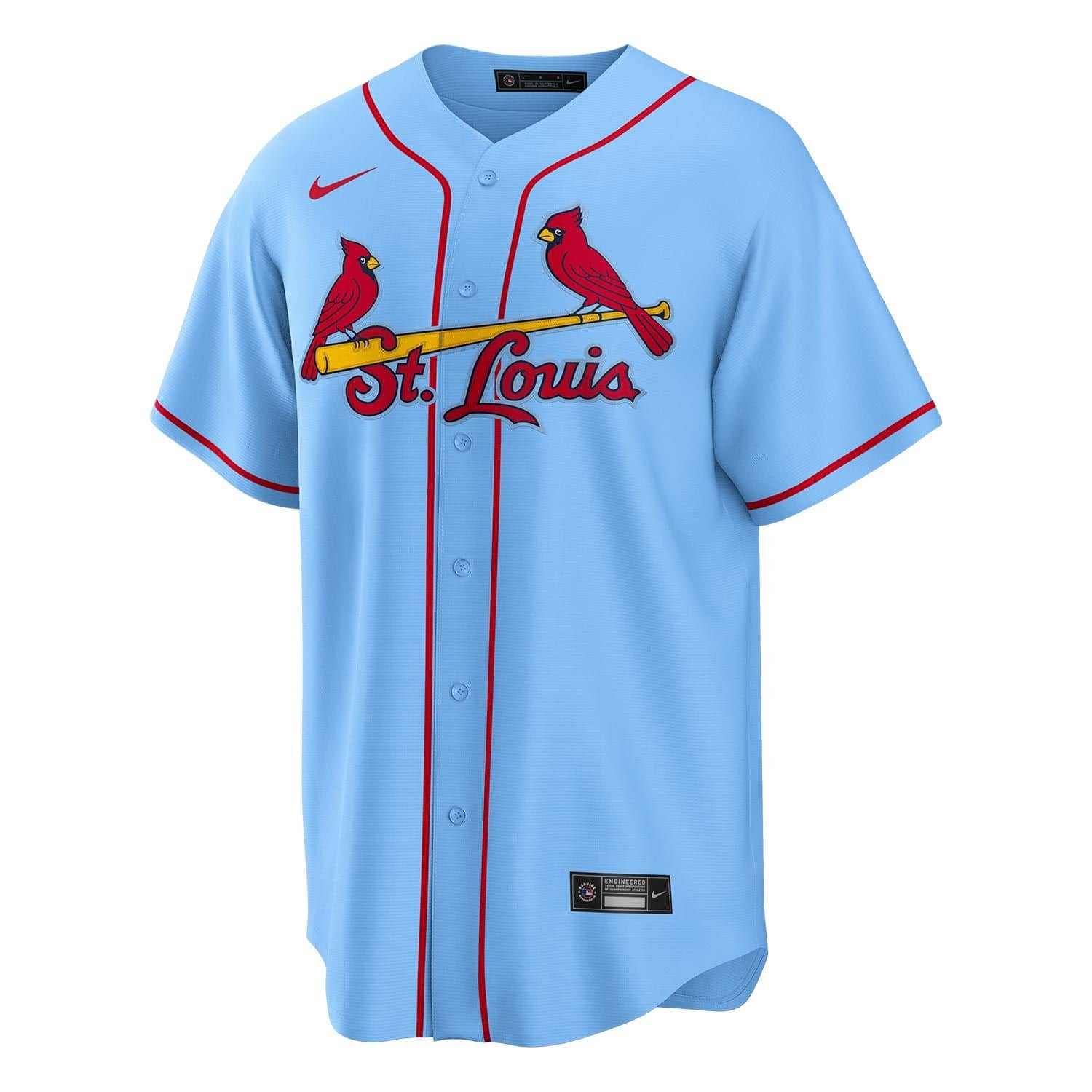 St. Louis Cardinals Nike Alternate Game MLB Baseball Trikot Blau