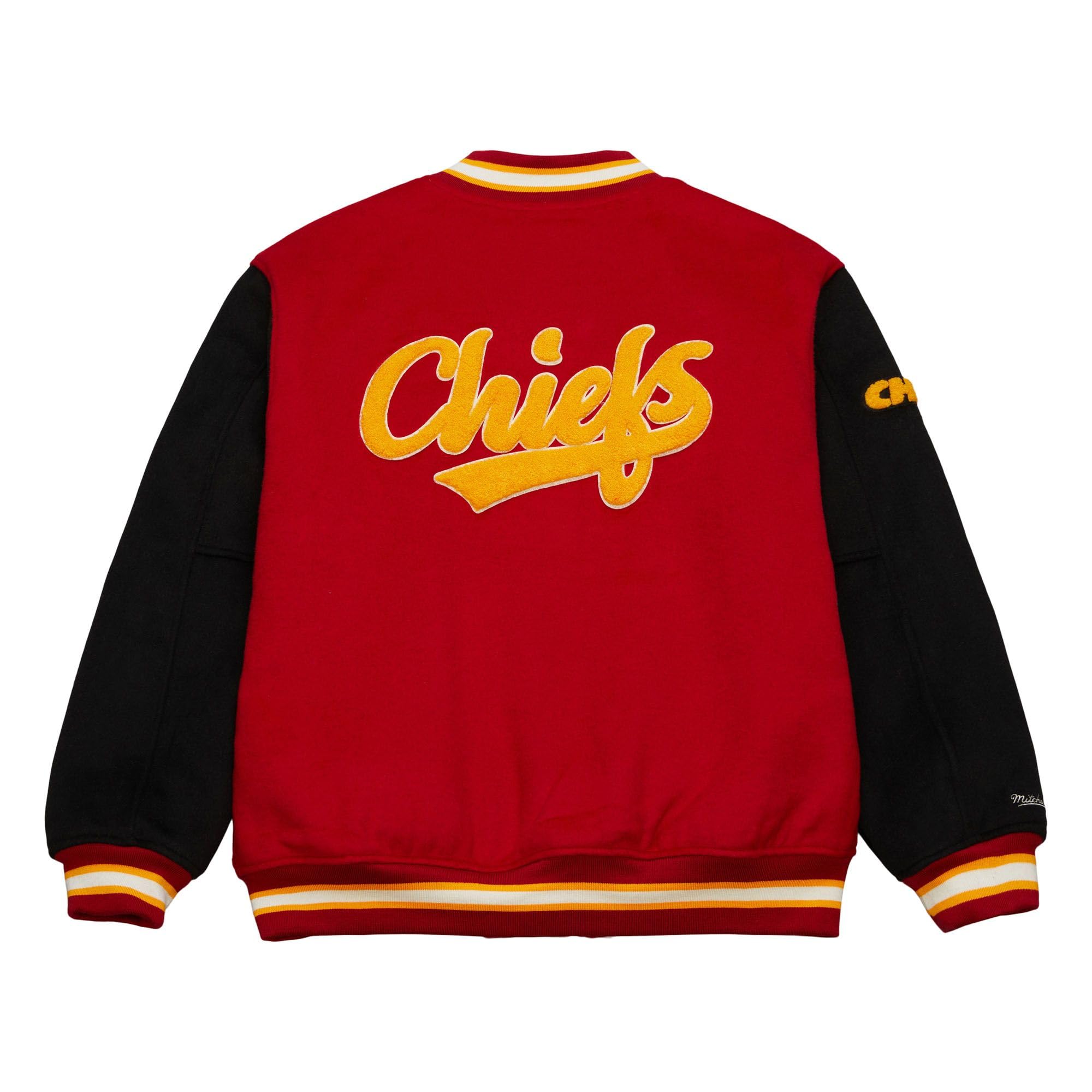 NFL TEAM LEGACY VARSITY JACKET CHIEFS - STADIUMDREAMS