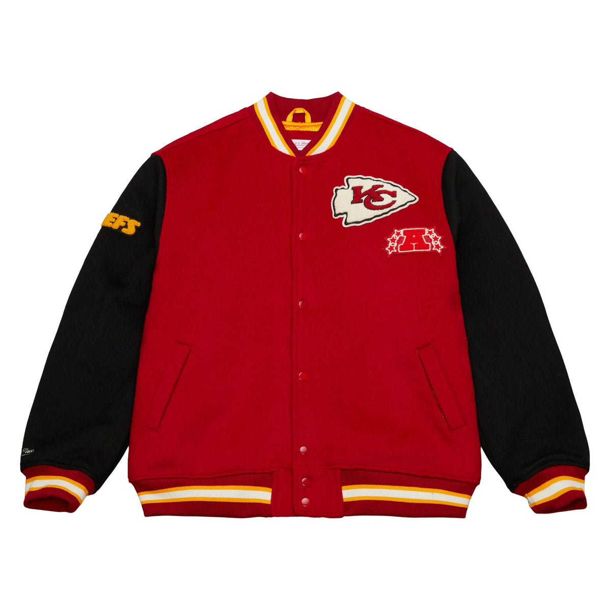 NFL TEAM LEGACY VARSITY JACKET CHIEFS - STADIUMDREAMS