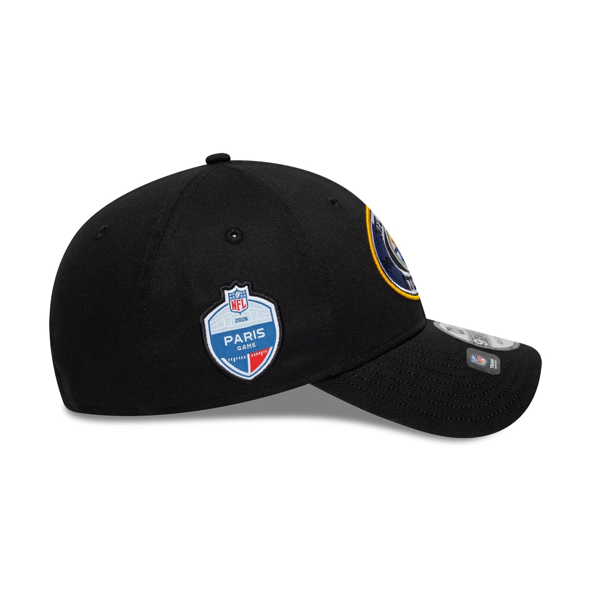 Pittsburgh Steelers New Era 2026 Paris Game 9FORTY Snapback NFL Cap Schwarz