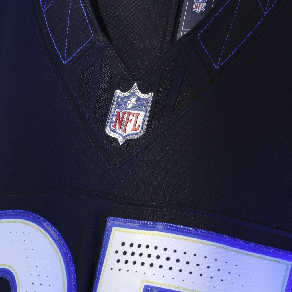 Puka Nacua #12 Los Angeles Rams Nike Rivalries Stitched Limited NFL Trikot Blau