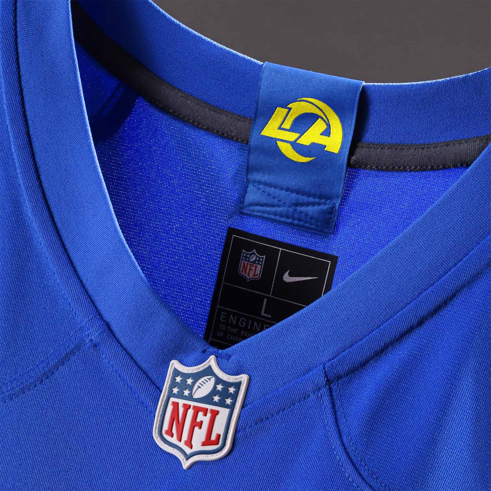 Puka Nacua #12 Los Angeles Rams 2026 Home Nike NFL Trikot Blau