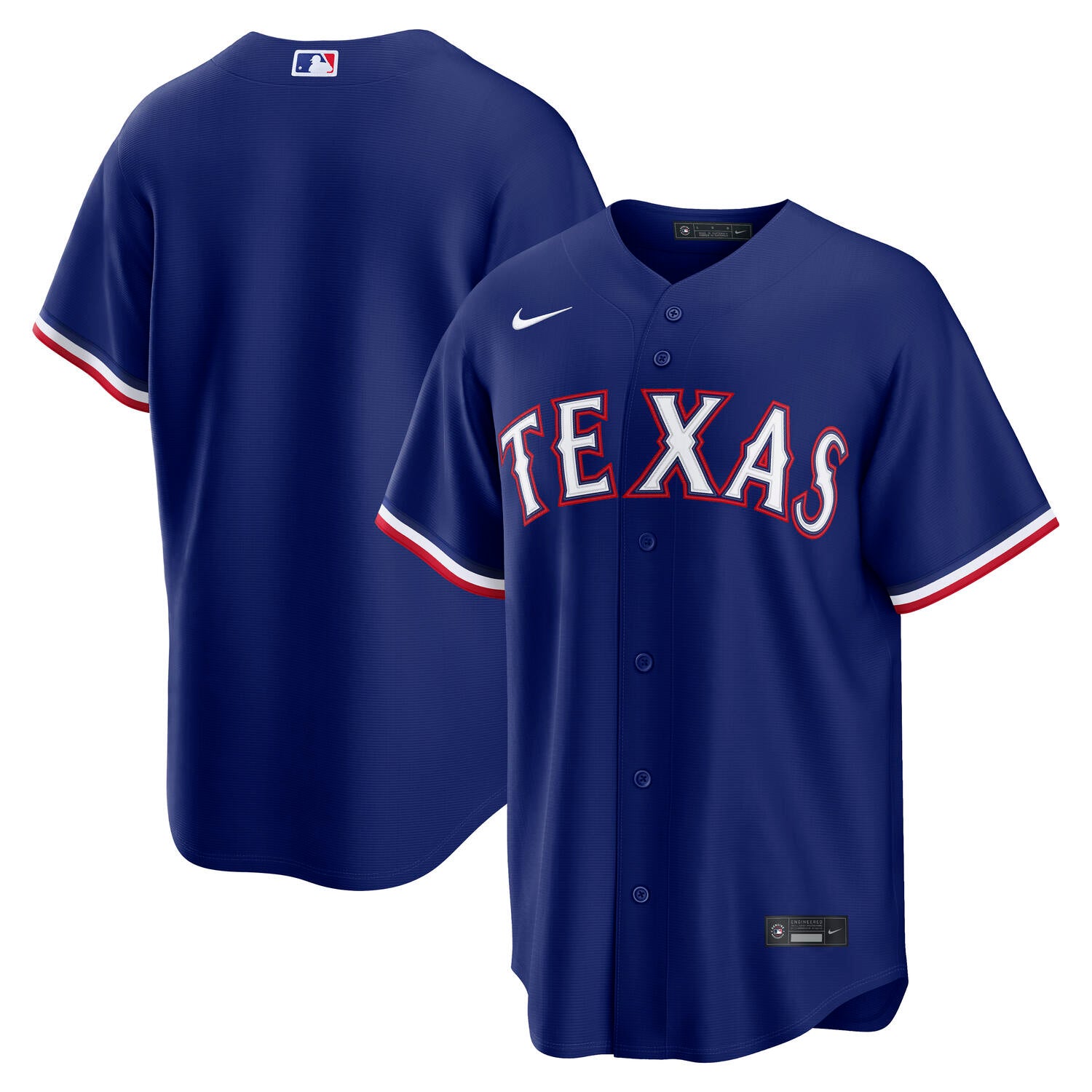 Texas Rangers Nike Alternate 2 MLB Baseball Jersey Blue