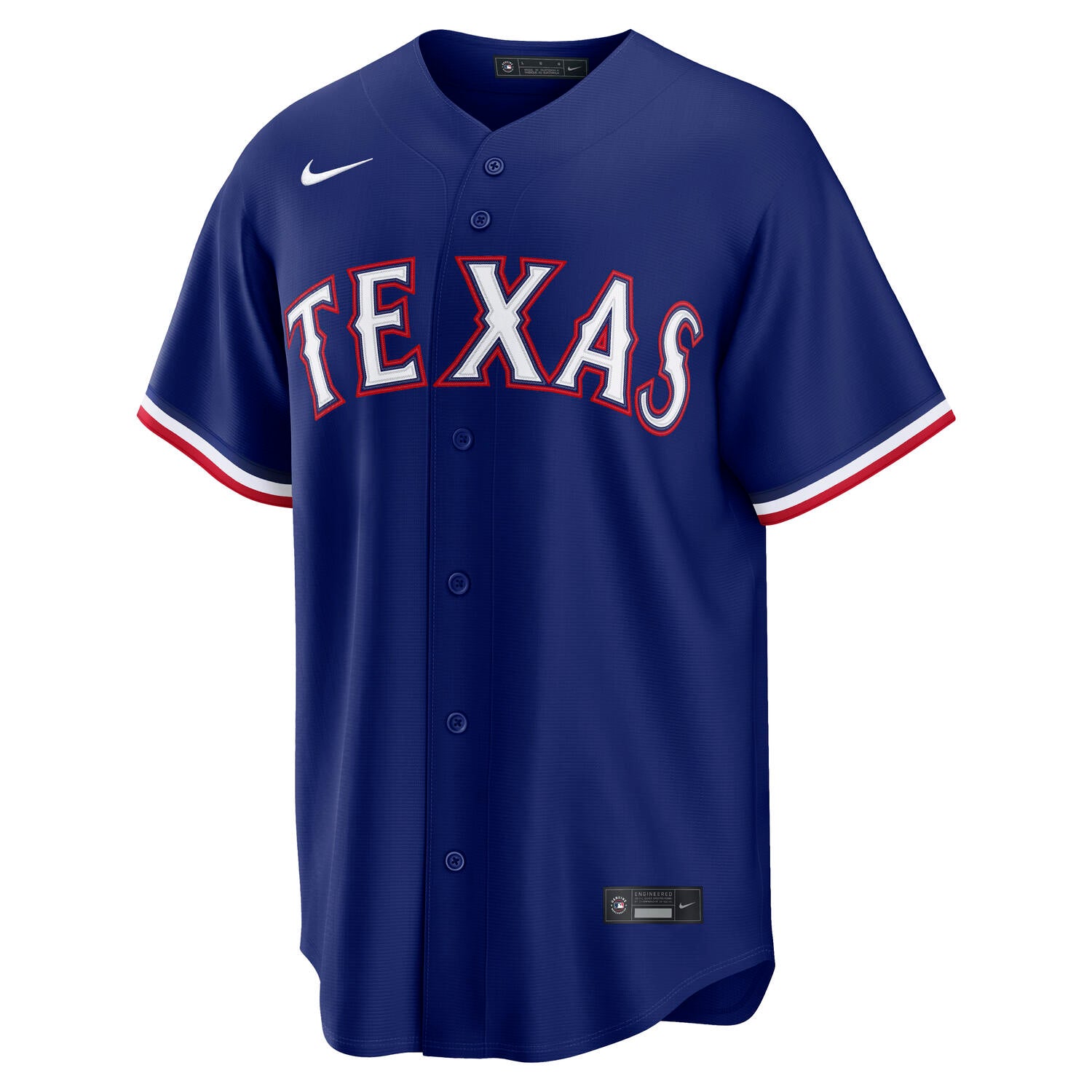 Texas Rangers Nike Alternate 2 MLB Baseball Jersey Blue